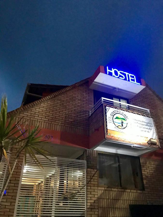 Quatro Ilhas Beach Hostel Bombinhas Exteriör bild